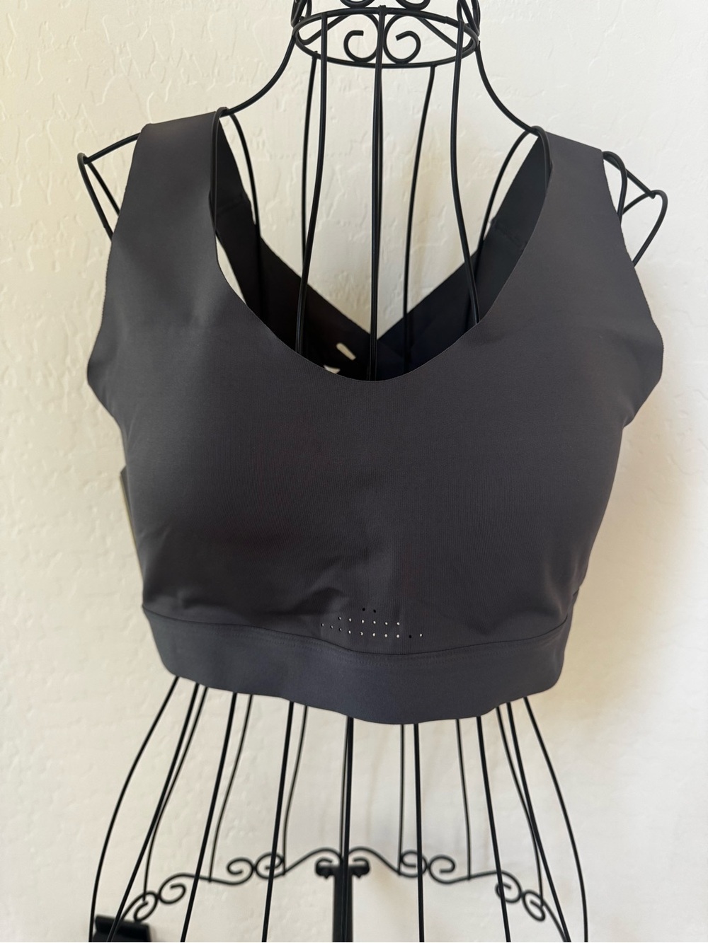 all in motion Charcoal Black Seamless Wireless Sports Bralette